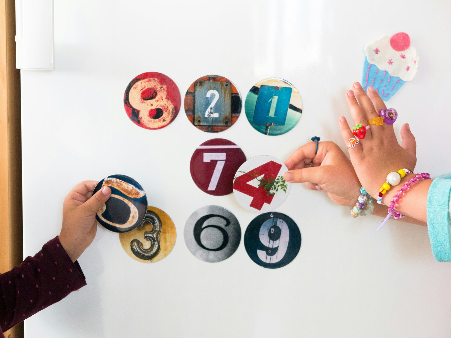 4” Circular Custom Photo Magnets